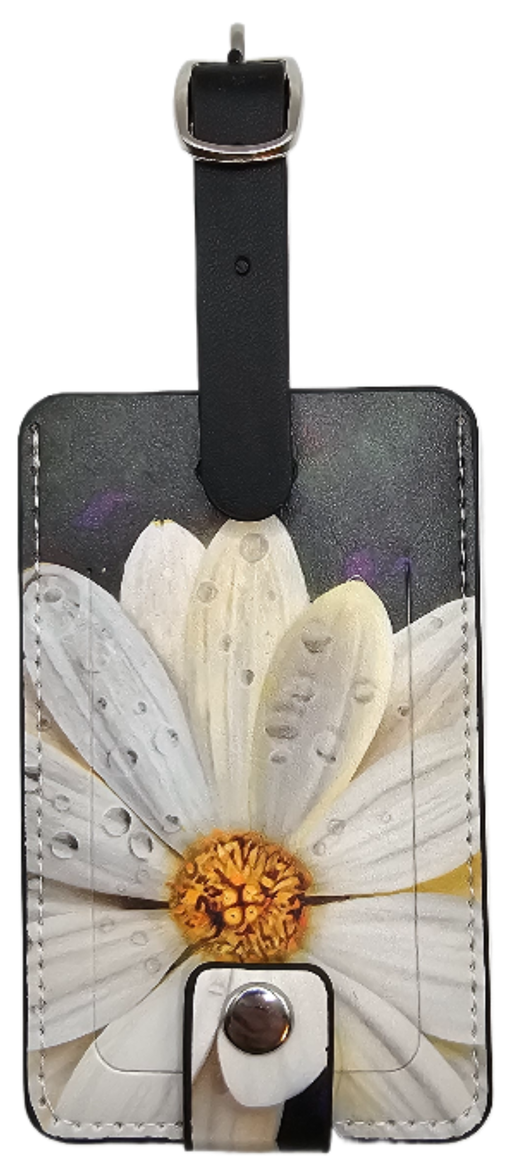 Daisy in the Rain Luggage Tag