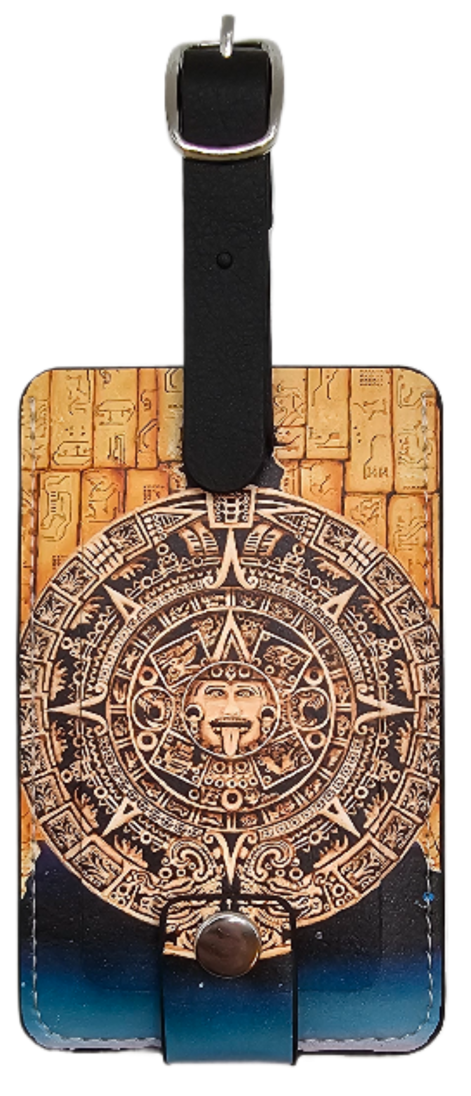 Unique Techno- Mayan Luggage Tag