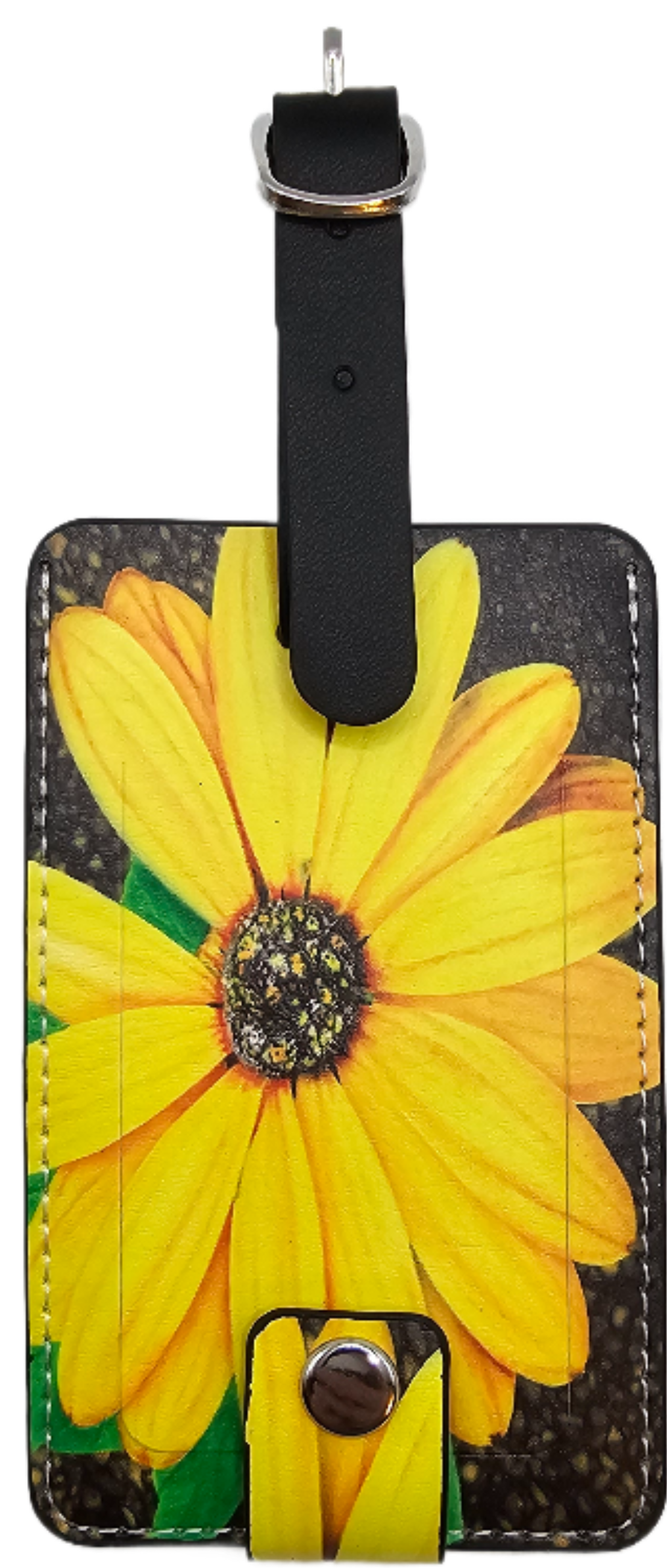 Yellow Daisy Luggage Tag