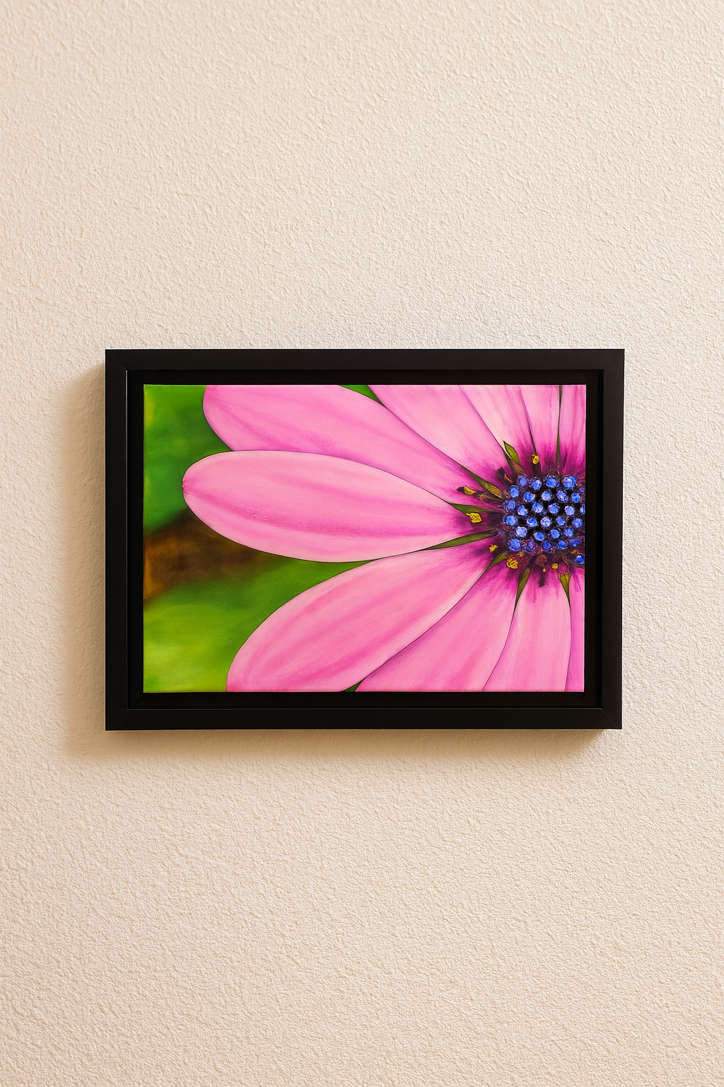 Ron Risley Art - "Pink Daisy" Canvas Print and Frame |B-MABID
