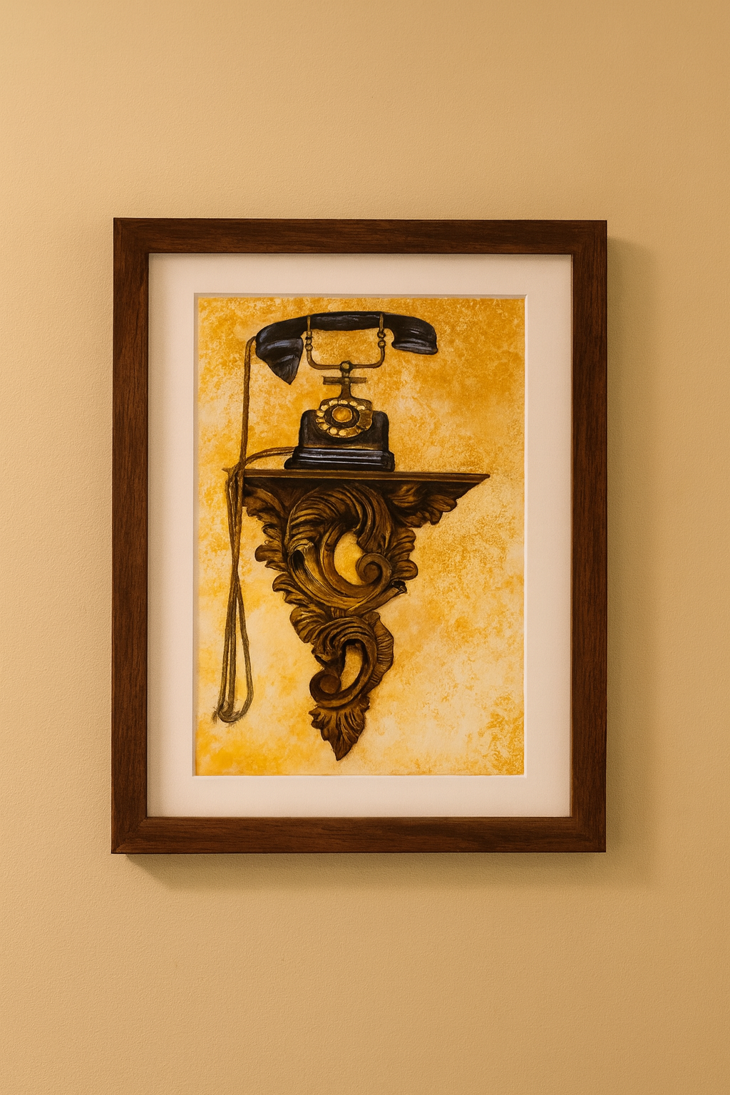 Ron Risley Art - "Call Home" Print with Frame | B-MABID