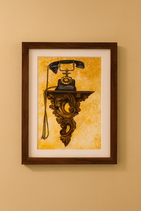 Ron Risley Art - "Call Home" Print with Frame | B-MABID