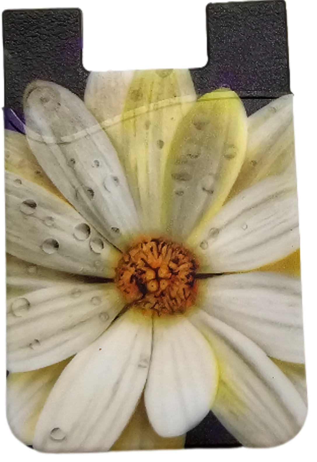 Daisy in the Rain Cellphone Card Holder