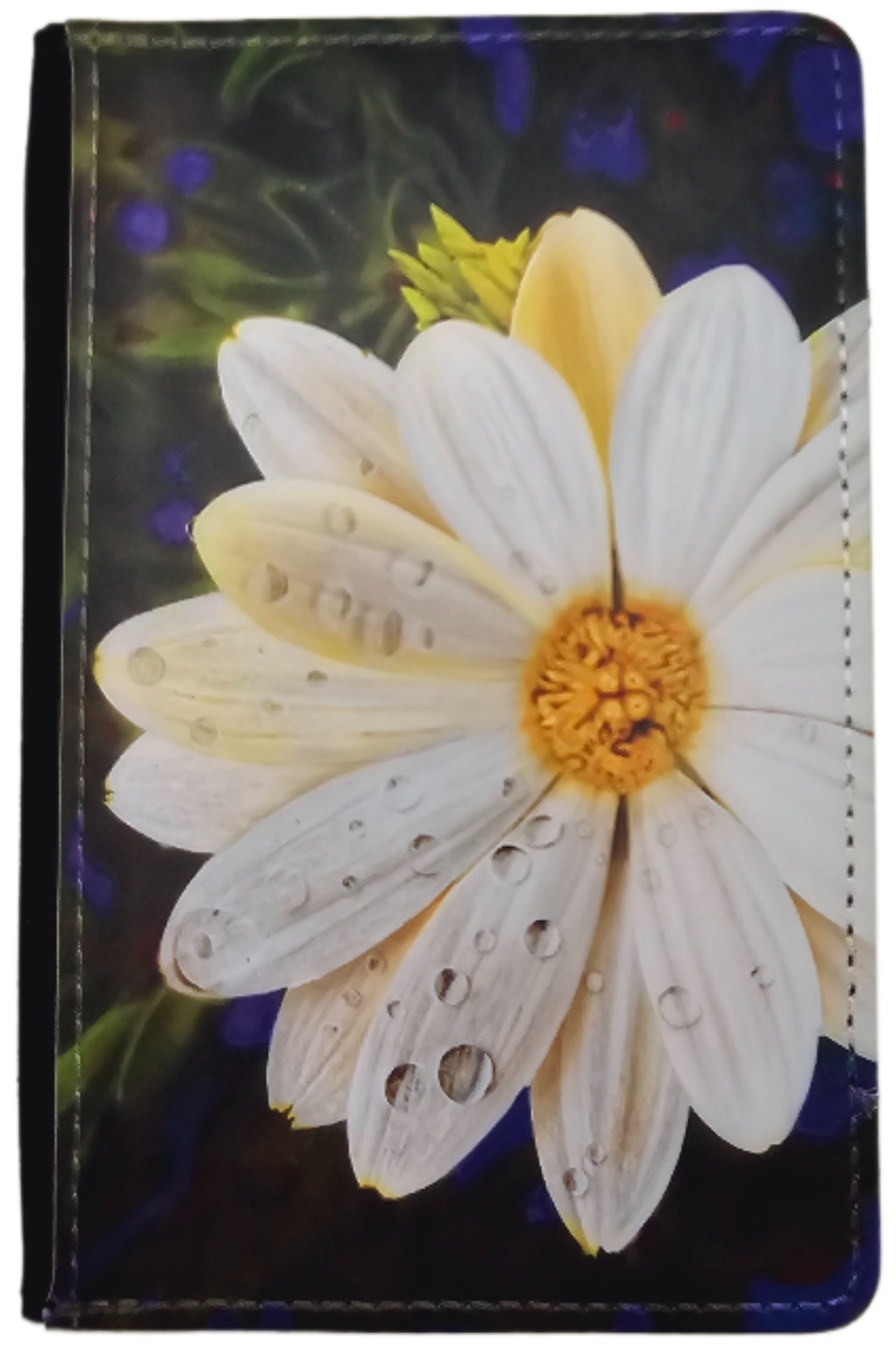 Daisy in the Rain Passport and Card Holder
