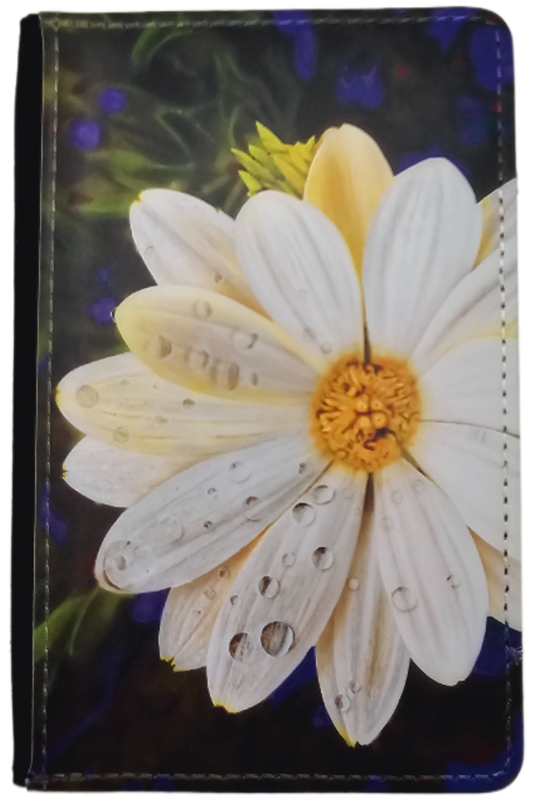 Daisy in the Rain Passport and Card Holder