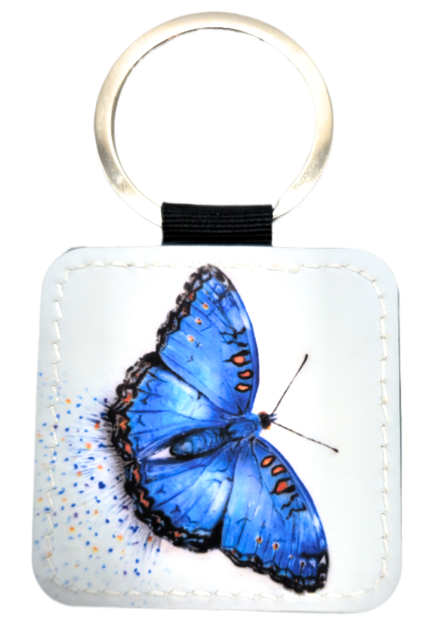 Forget Me Not -  'Gentle Flight' Key Ring | Ron Risley Art