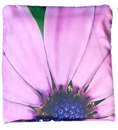 Forget Me Not  - Stunning Pink Daisy Pocket Bag | Ron Risley Art